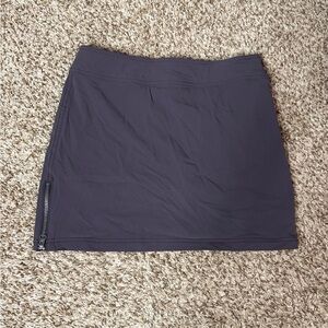 Athleta Dark Gray Mini Skirt